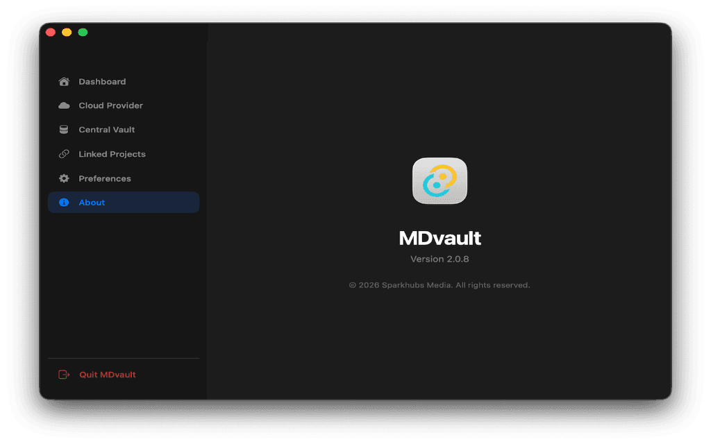 MDvault screenshot 2
