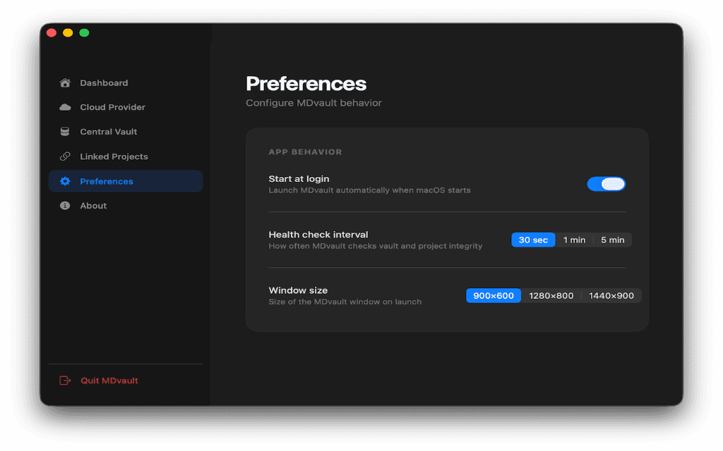 MDvault screenshot 4
